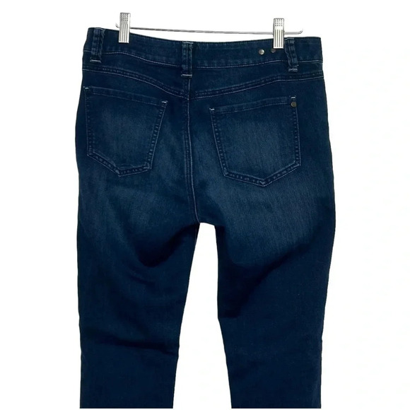 Cabi Size 8‎ Dark Wash Denim Jeans Classic Everyday Casual Style Skinny Stretch - Picture 3 of 6